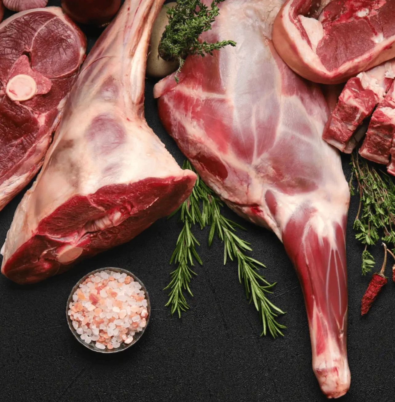 Gigot de chèvre entier (4,5 kg)